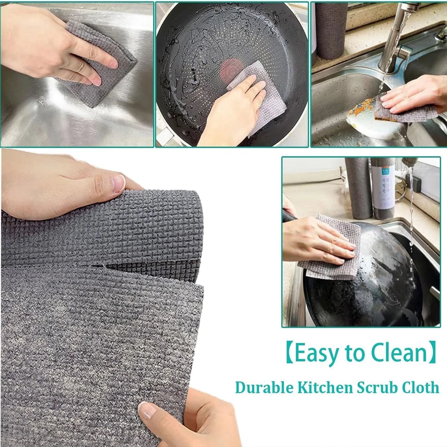 Microfiber Cleaning Cloth (20 Sheets)