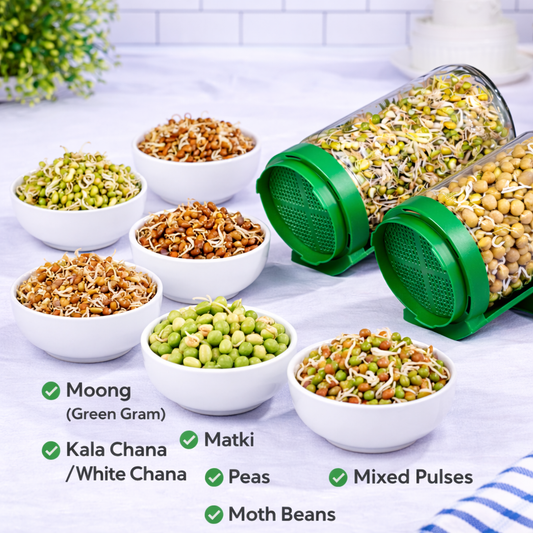 Premium Sprout Maker Bottle Set (Pack of 2)