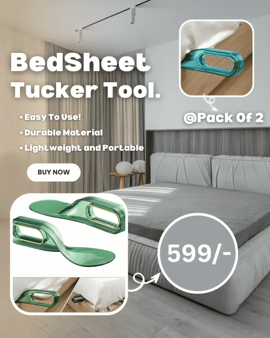 2 in 1 Mattress Lifter & Bed Sheet Tucker Tool (Pack of 2)